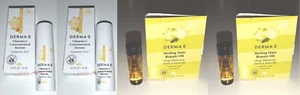 DERMA E Vitamin C Concentrated Antioxidant Serum + Styling Hair Repair Oil - Picture 1 of 5