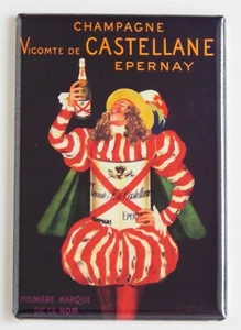 Champagne Advertisement FRIDGE MAGNET alcohol poster "style A" - Picture 1 of 3