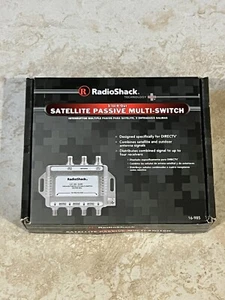 Radio Shack Satellite Passive Multi Switch 3-In/4-Out Cat # 16-985 - Picture 1 of 4