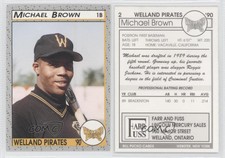 1990 Bill Pucko Welland Pirates Mike Brown #2