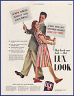 Vintage 1946 LUX Laundry Soap Detergent Epehemra 1940's Print Ad