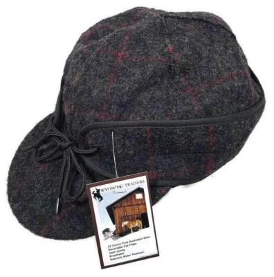 Wyoming Traders Fraser NO Fold Down Ear Flaps Australian Wool Cap Hat - Image 1 of 2