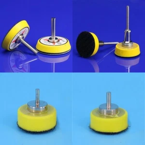 1'' 2'' Hook And Loop Backing Pad 2.35mm/3/3.2/6mm Shank For Sanding Disc Drill  - Picture 1 of 5