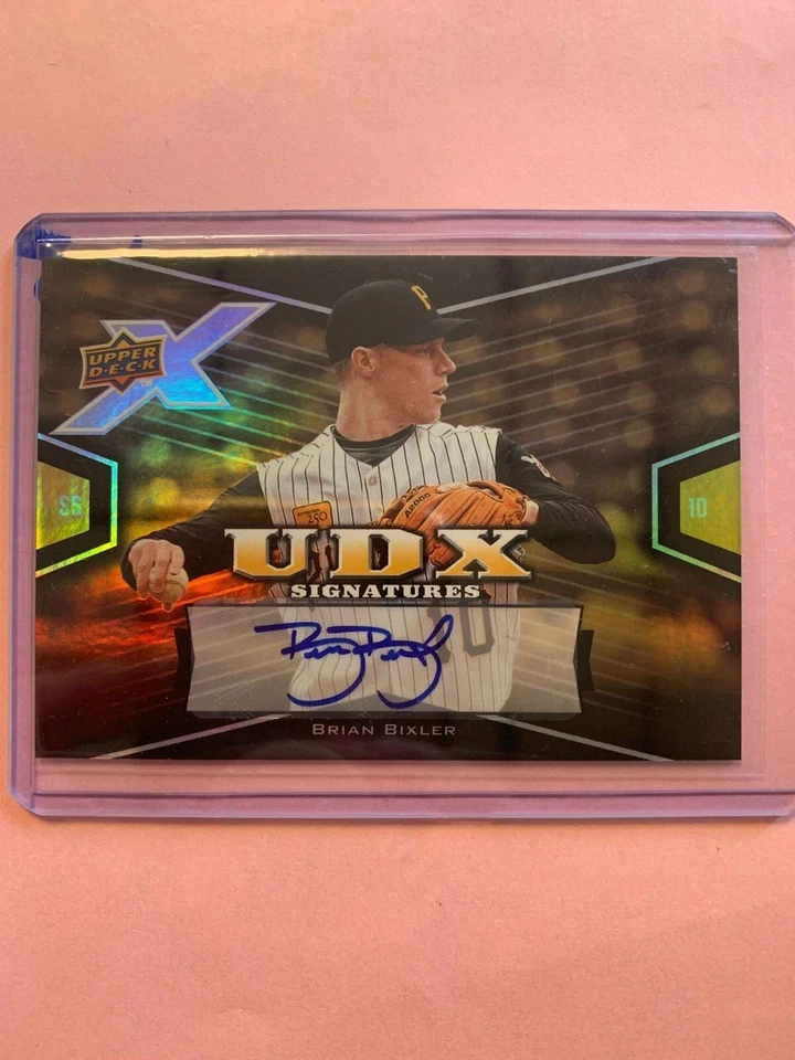 A3591 - 2008 Upper Deck X Signatures #BI Brian Bixler Auto - Image 1 of 1