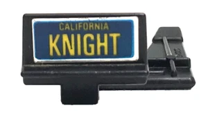 1983 Kenner Knight Rider 2000 Talking KITT Voice Car LICENSE PLATE / SWITCH - Picture 1 of 8