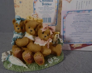 Cherished Teddies Danielle Sabrina Tiffany Bears We're Three Of A Kind Exclusive - Bild 1 von 5