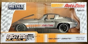 Jada 1966 Chevrolet Corvette Big Time Muscle Autozone Limited Edition Exclusive - Picture 1 of 6