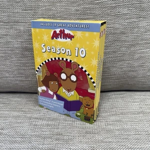 Arthur Season 10 DVDChildren Animated PBS 5-Disc Set Oop Rare - Region 1 - Imagen 1 de 6