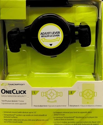 Bracketron - OneClick Clamp Mount for Dash / Window - Black - Image 1 of 2