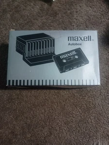 Maxell Autobox Cassette Tape Storage: New Old Stock /Made In West Germany - Picture 1 of 10