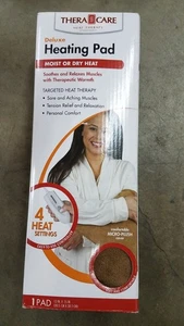 Almohadilla térmica Thera Care Heat Therapy Deluxe calor húmedo o seco 4 ajustes 12 X 15" - Imagen 1 de 4