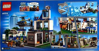 LEGO 60316 City Le Commissariat de Police - Photo 1/2