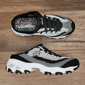 Zapatos Skechers D'lite Mujer Talla 9 Sin Cordones Mula Espuma con Memoria Tenis 11957 - Imagen 1 de 9