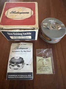 Vintage Shakespeare Ok Automatic 1822 Fly Fishing Reel w/ Box - Picture 1 of 5