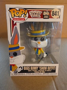 Funko Pop Animation Bugs 80th - Bugs Bunny (Show Outfit) #841 - Afbeelding 1 van 12