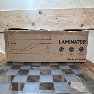 Offictech Laminator Machine OL285N Hot Cold A4 Sheets 3mil 5mil New Lamination - Picture 1 of 5