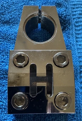 Hutch BMX Stem JDB 1 1/8 w/ Titanium Hardware (Bolts) Chrome - Image 1 of 4