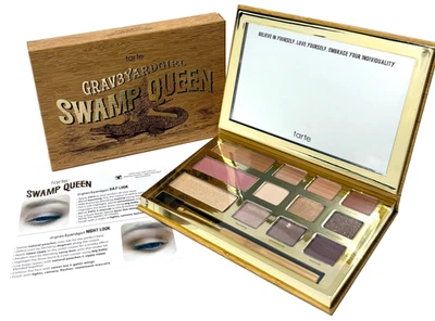 TARTE x GRAVEYARD GIRL Swamp Queen 12 SHADE PALETTE  NEW wBOX FREE SHIP FROM USA - Image 1 of 4