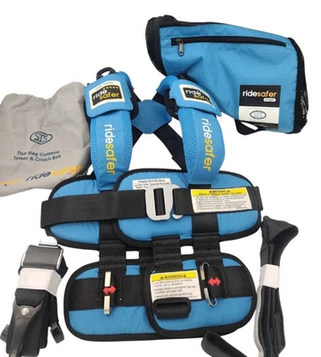 RideSafer Vest Gen 5 Delight Size Small 30–60lb JD14101BLB Blue Compact Portable - Image 1 of 4