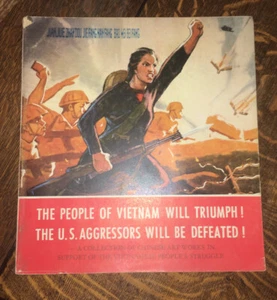 Vietnam WAR China U.S. Propoganda military Art history Book orig. 1966. - Bild 1 von 12