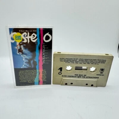 The Best of Elvis Costello and The Attractions - 1985 Cassette - Image 1 of 3