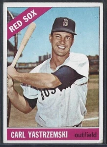 1966 Topps #70 Carl Yastrzemski Boston Red Sox VG/EX - Bild 1 von 2