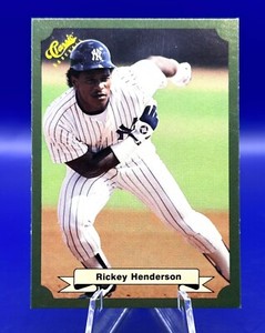 1987 Classic RICKEY HENDERSON #12 HOF New York Yankees