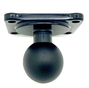 Bola de goma de aluminio de 25 mm de 1 pulgada con PATRÓN DE ORIFICIO DE AMPERIOS para montaje en zócalo Ram Arkon - Imagen 1 de 4
