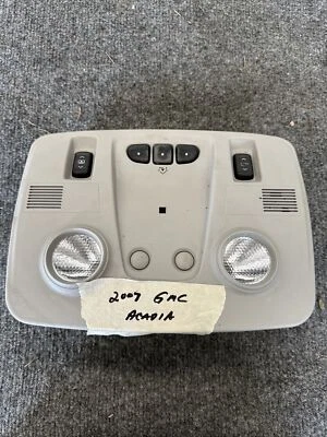 ✪ GMC ACADIA 2007 - 2016 INTERIOR DOMO LUZ LÁMPARA CONSOLA SUPERIOR OEM Foto 1 de 4