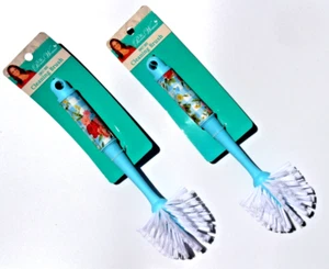 Brand New - Lot of 2: Pioneer Woman Cleaning Brush: SWEET ROSE LIGHT BLUE - Picture 1 of 1
