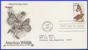 USA3 #2287 ADDR PCS ARTCRAFT FDC   Monarch Butterfly - Picture 1 of 1