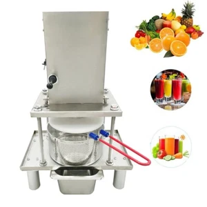 Electric Vegetable Fruit Juicer Squeezer Desktop Juice Extractor Stainless Steel - Picture 1 of 18