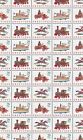 Jouets de Noël feuille de 50 timbres comme neuf, Scott #2711-14. MNH, livraison gratuite ! Nice