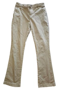 Old Navy Girls Bootcut Khaki Stretch Pants 16 - Picture 1 of 7