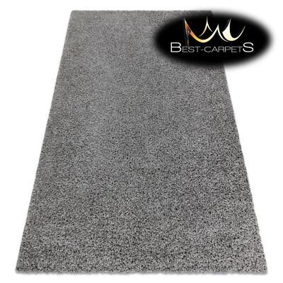 Amazing Modern Rug shaggy "SOFFI" 5cm, soft, single-colour, GREY High Quality - Image 1 of 4