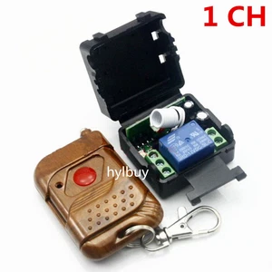 DC 12v 10A relay 1CH wireless RF Remote Control Switch Transmitter+ Receiver - Picture 1 of 8