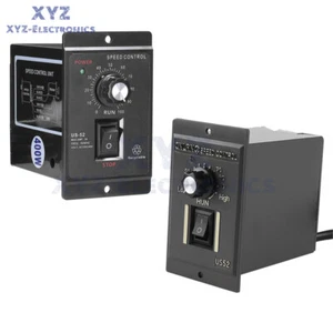 US52 400W AC Motor Drehzahlregler Einheit Drehzahl Pinpoint Regler 220V 50Hz 60Hz - Bild 1 von 25