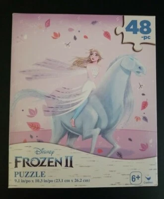 Rompecabezas infantil Disney Frozen ll 48 piezas de Cardinal 9,1x10,3 NUEVO sellado edades 6+ Foto 1 de 4