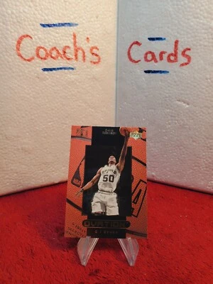 1999 Upper Deck OVATION David Robinson San Antonio Spurs HOF  - Image 1 of 3