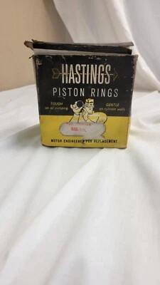 Коробка поршневых колец Hastings с (8) типом 245 верхним Grv 655-Std и (7) типом 212 2-м Grv - Изображение 1 из 4