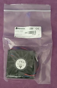(3) DELTA ELECTRONICS FAN HARNESS ASSY. 12VDC 80MM FFB0812SH - Picture 1 of 3
