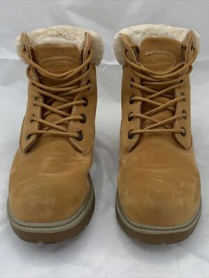 Botas de mujer Lugz Empire Hi piel sintética tostadas antideslizantes al agua 7431 EE. UU. 8 Foto 1 de 4