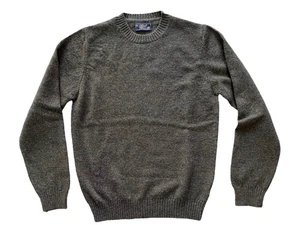 🔵 Bl’ker – Maglione Girocollo Shetland BLKMAI24-W9001 Army New FW25 - Imagen 1 de 7