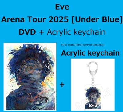 Eve Arena Tour 2025 Under Blue 2 DVD Japan + Acrylic keychain PREORDER - Image 1 of 3