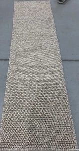 BEIGE 2'-3" x 8'-0" Broken Thread Rug, Reduced Price 1172782151 NAT620B-28 - Picture 1 of 4