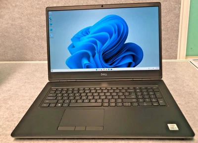 Dell Precision 7750 17.3" FHD i7-10750H 32gb Ram 256 GB SSD W11 - Image 1 of 4