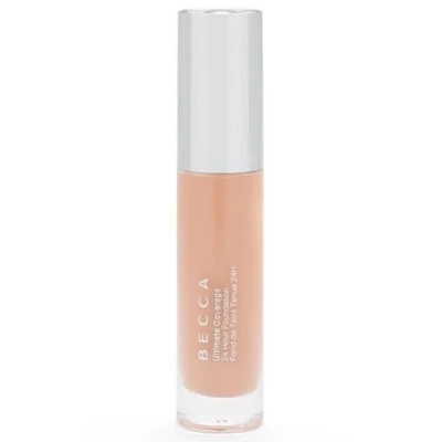 NIB Full Size BECCA Ultimate Coverage 24 Hour Foundation 1 oz Pebble 3C1 - Image 1 of 2