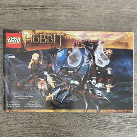 Lego Escape from Mirkwood Spiders 79001 Hobbit Instructions Only no Minifigures