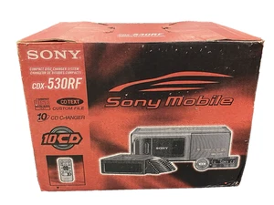 Car Sony 10 CD Changer CDX-530RF - BRAND NEW IN FACTORY BOX, NEVER USED - Picture 1 of 9