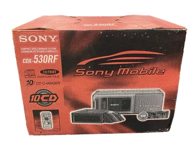 Car Sony 10 CD Changer CDX-530RF - BRAND NEW IN FACTORY BOX, NEVER USED - Image 1 of 4